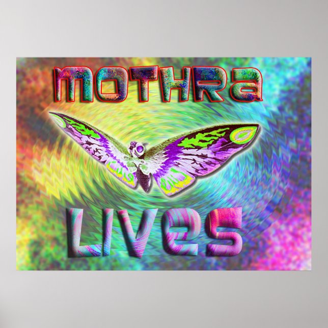 Poster de Mothra (Devant)
