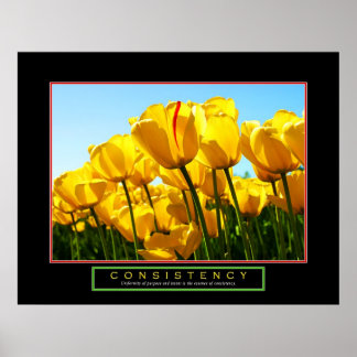 Poster de motivation - "Cohérence" - 22"x28"