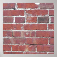POSTER DE MUR EN BRIQUE...