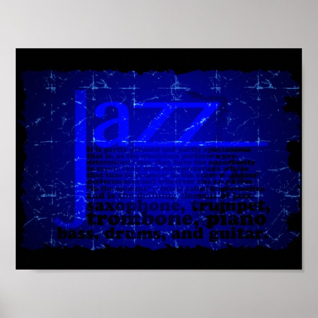 Poster de musique jazz (Devant)