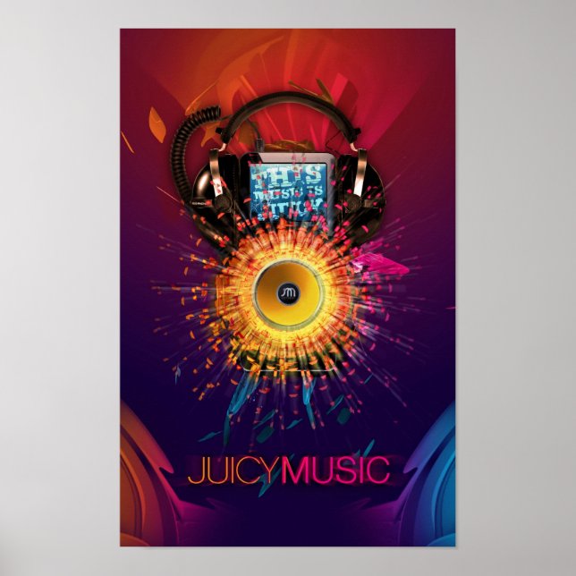 Poster de musique juicy 2010 (Devant)