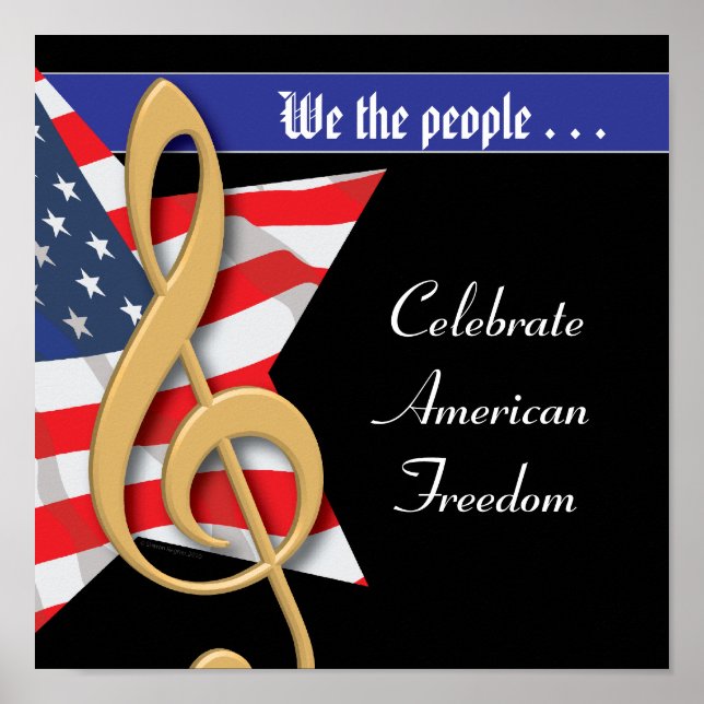 Poster de musique patriotique (Devant)