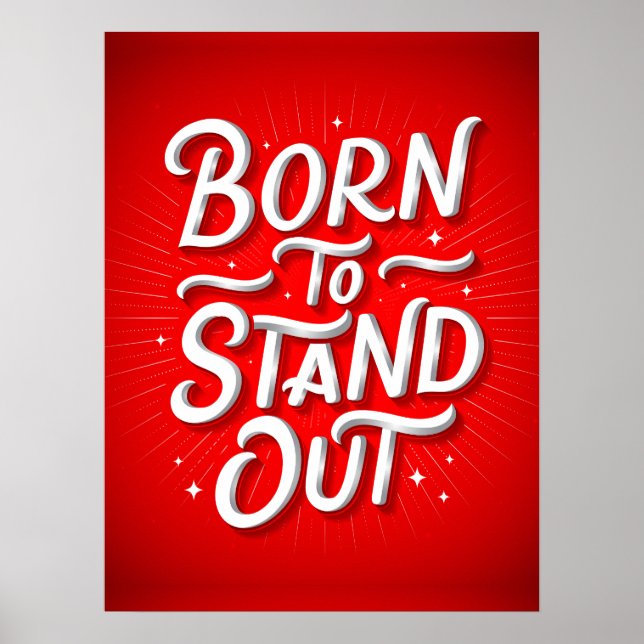 Poster De Naissance (18x24) (Devant)