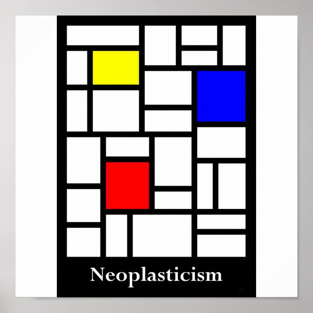 Poster de néoplasticisme 2 (Devant)