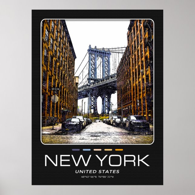 Poster de New York (Devant)