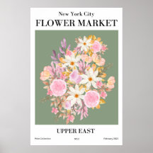 Poster de New York City Flower Market Upper East