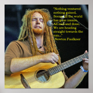 Poster de Newton Faulkner