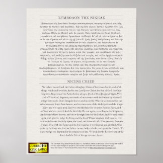 Poster de Nicene Creed