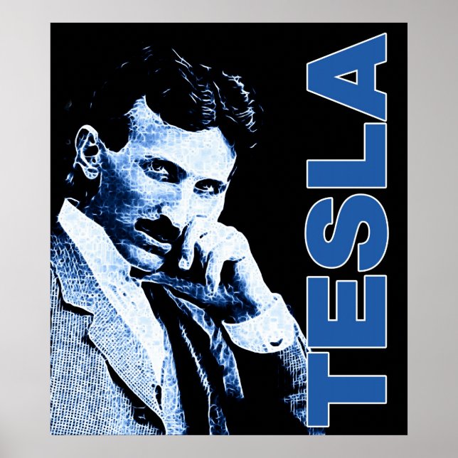 Poster de Nikloa Tesla (Devant)