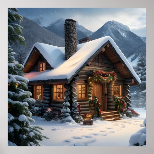 Poster de Noël du Cabine du journal (Devant)