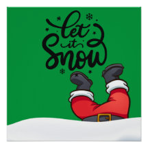 Poster de Noël moderne