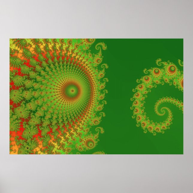 Poster de Noël Spirole (Devant)