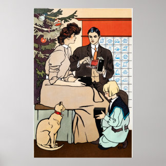 Poster de Noël Vintage