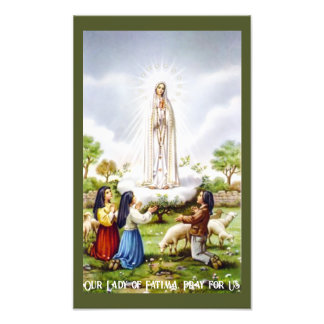 Poster de Notre-Dame de Fatima