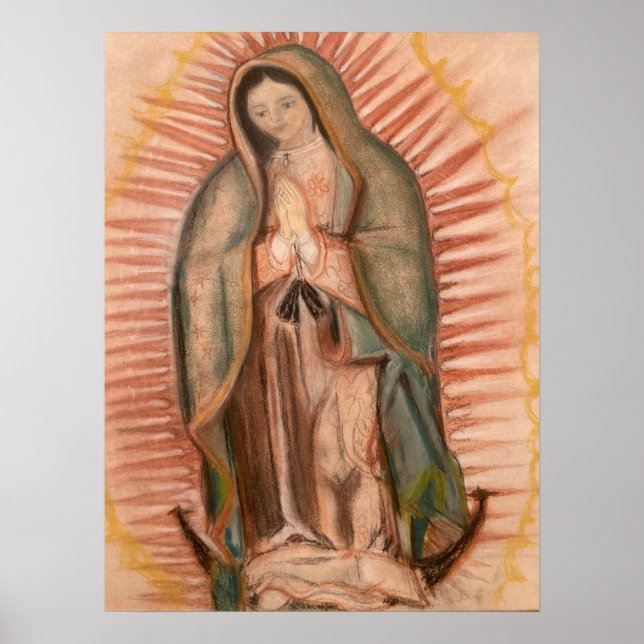 Poster de Notre-Dame de Guadalupe (Devant)
