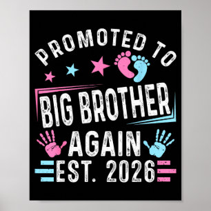 Poster De nouveau promu chez Big Brother Env. 2026 Vintag
