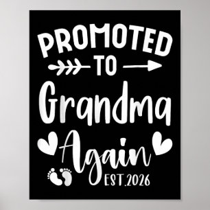 Poster De nouveau promue grand-mère 2026 Cute Family Ence
