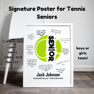 Poster de nuit pour les signatures