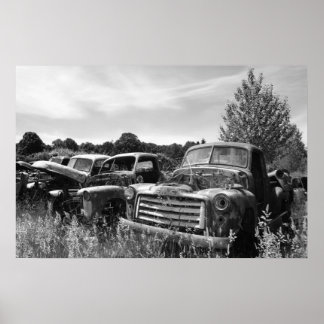 Poster de Old Trucks Junkyard