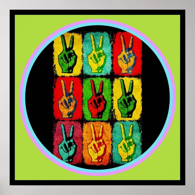 Poster de paix (Devant)