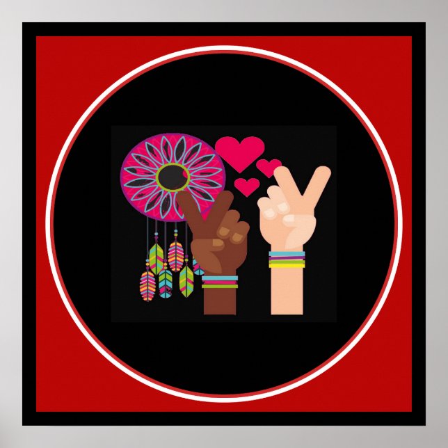 Poster de paix (Devant)