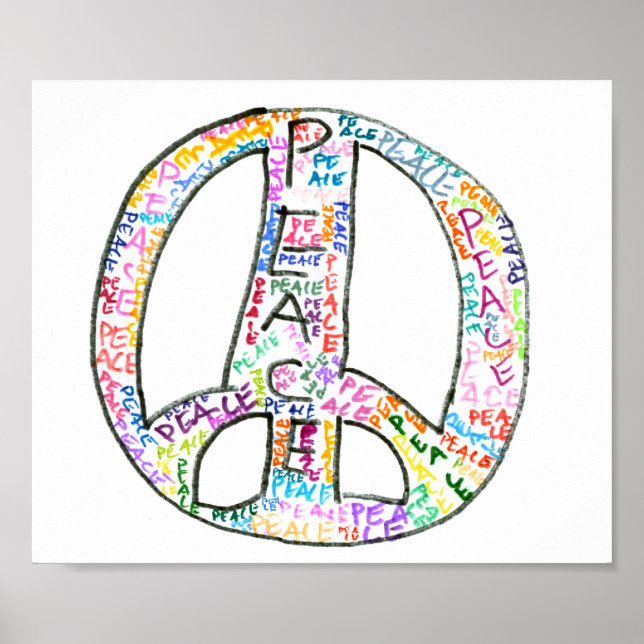 Poster de paix (Devant)