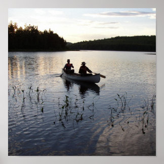 Poster de paix Algonquin