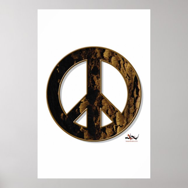 Poster de paix Cherry Bark (Devant)