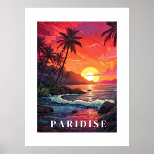 Poster de Paridise Tropical Beach