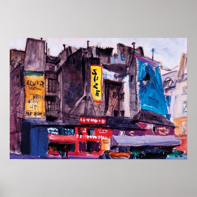 Poster de Paris en 1930 (Devant)