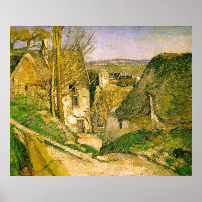 Poster de Paul Cezanne dans la maison de l'homme s (Devant)