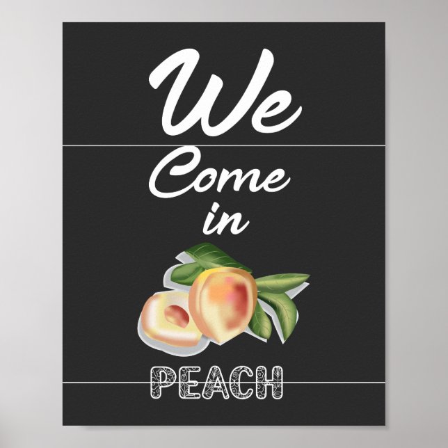 Poster de Peach (Devant)