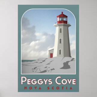 Poster de Peggy's Cove Deco