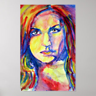 Poster de peinture à l'aquarelle Katie Jo Wiltgen