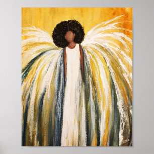 Poster de peinture brillante Guardian Angel Premiu
