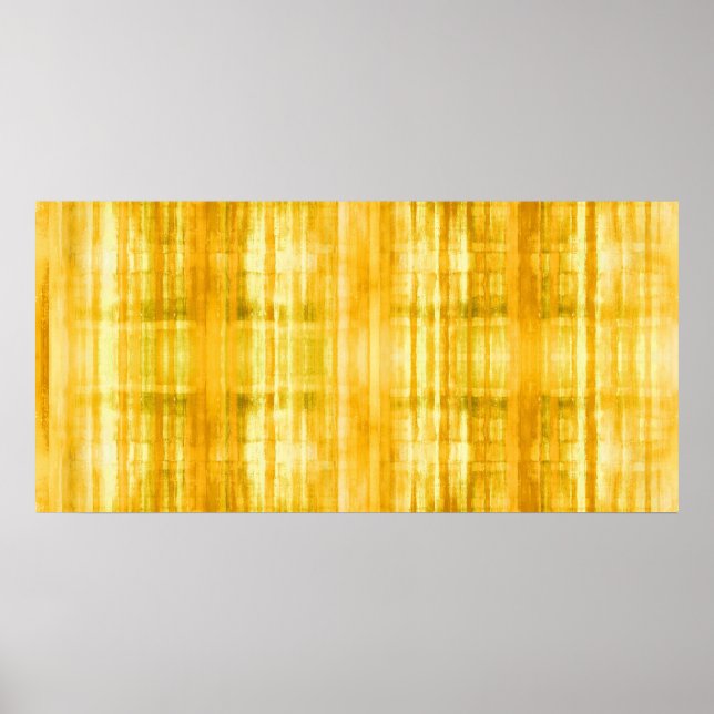 Poster de peinture couleur d'art jaune Imprimer (Devant)