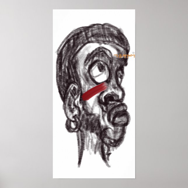 Poster de peinture de guerre (Devant)