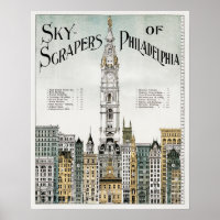 Poster de Pennsylvanie vintage