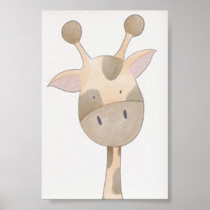 Poster de pépinière - Giraffe