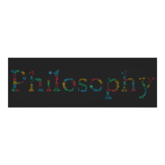 Poster de philosophie (Devant)