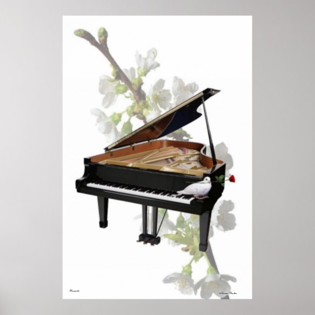 Poster de piano (Devant)