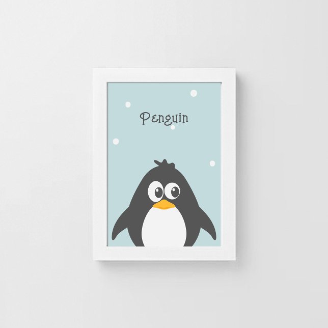 Poster de Pingouin mignon (Créateur téléchargé)