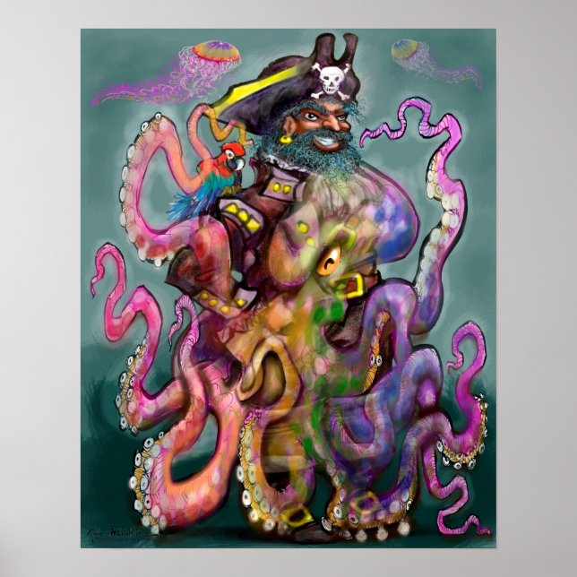 Poster de Pirate Tentacles (Devant)