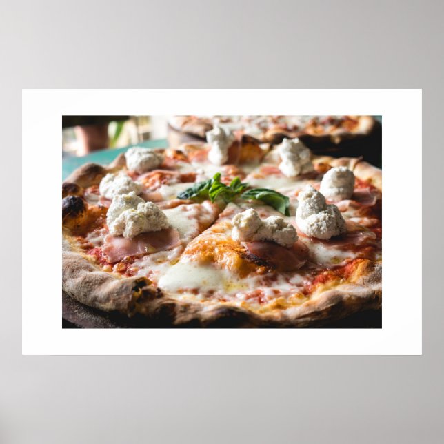 Poster de pizza (Devant)