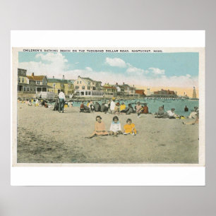 Poster de plage Nantucket Jetties