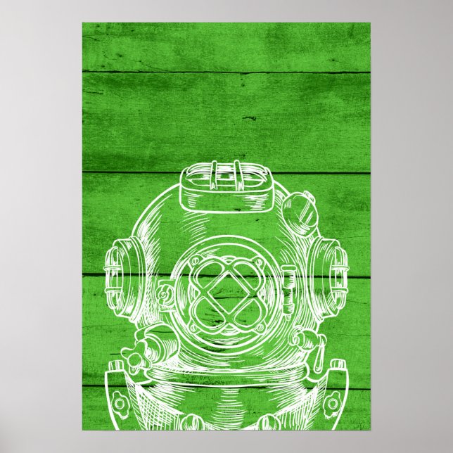 Poster de plongée (Devant)