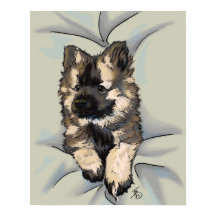 Poster de pluie d'automne