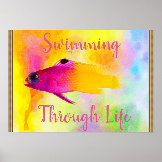 Poster de poisson (Devant)