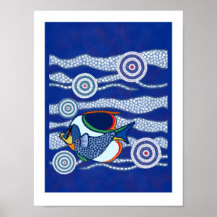 Poster de poisson autochtone 3