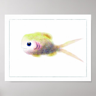 Poster de poisson Imaginaire : Gilly